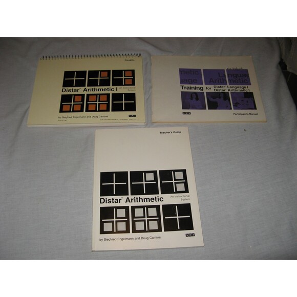 Distar Arithmetic 1 Teachers Material Box Set Siegfried Engelmann Home School - Picture 6 of 11